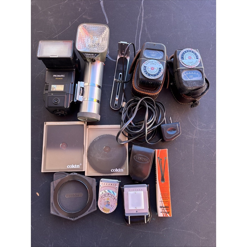 camera accessories lot 14 Untested
